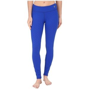 Trina Turk cobalt blue workout leggings